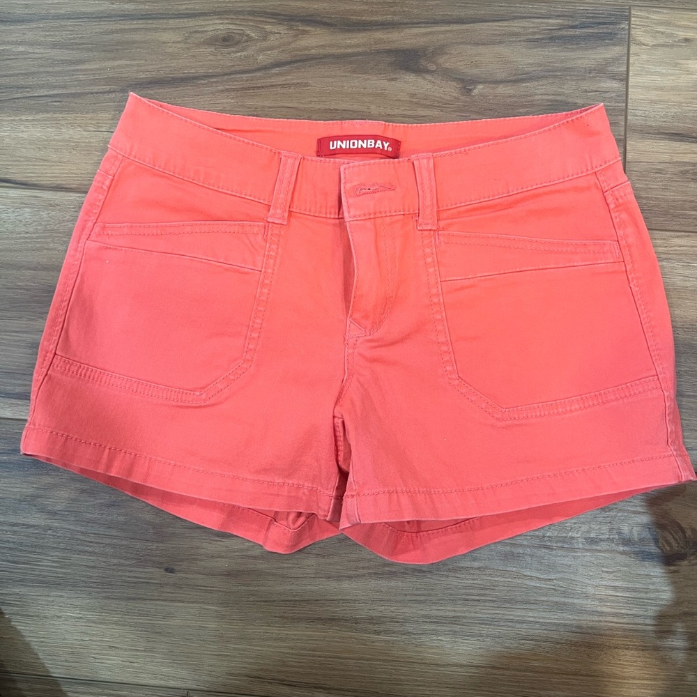 UNIONBAY Women's High Waist Coral Shorts